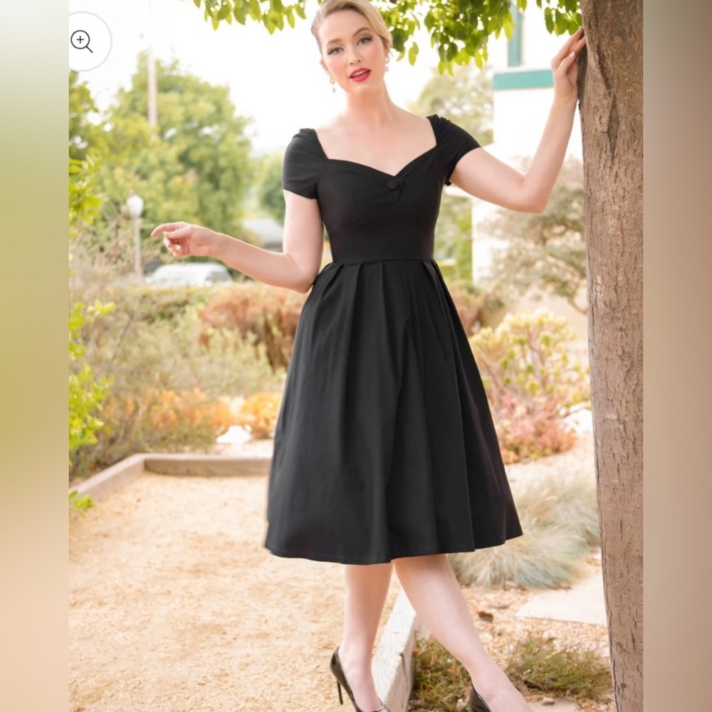 NWT Unique Vintage Black Midge Dress- multiple sizes